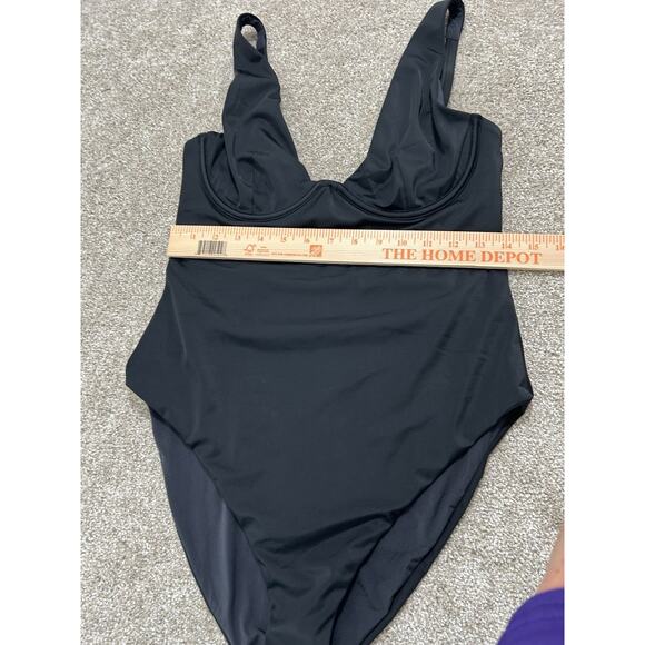 ONIA Sylvie Swimsuit One Piece in Black Sz XL New Without Tag - Picture 4 of 10